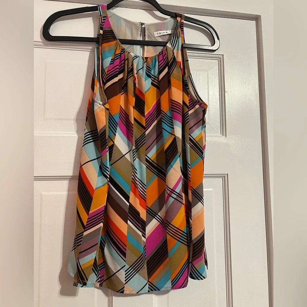 #35 TRINA TURK • MULTICOLOR • STRIPE TANK